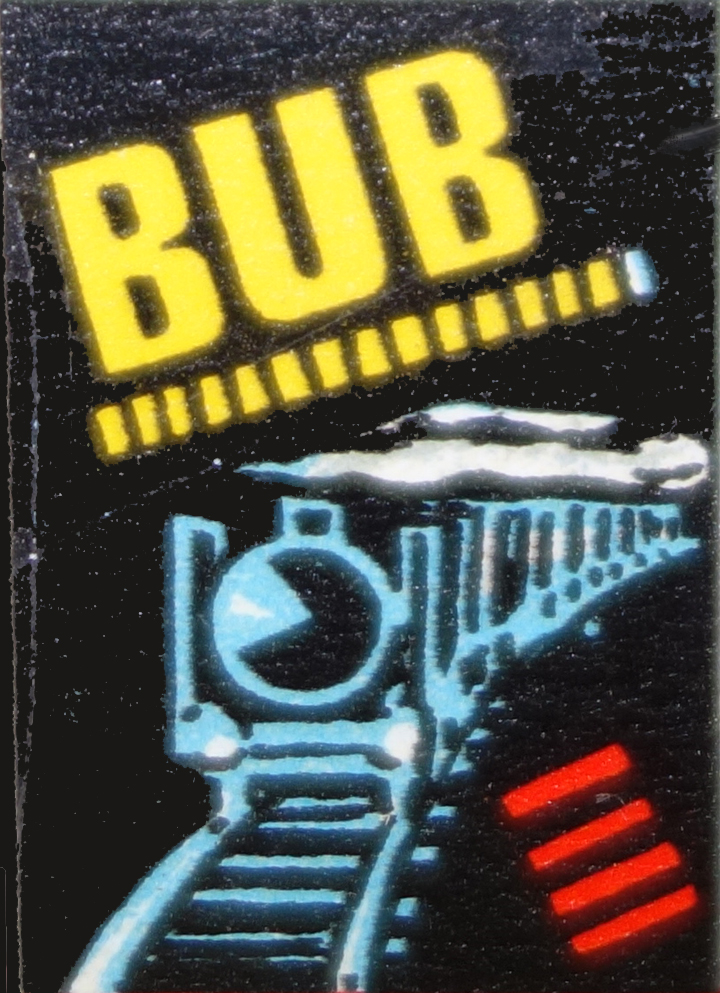 Werbetafel BUB Modelleisenbahn, ca. 1950